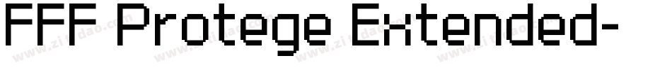 FFF Protege Extended字体转换